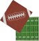 4E's Novelty 80 Pack Football Disposable Paper Napkins, Football Party Supplies